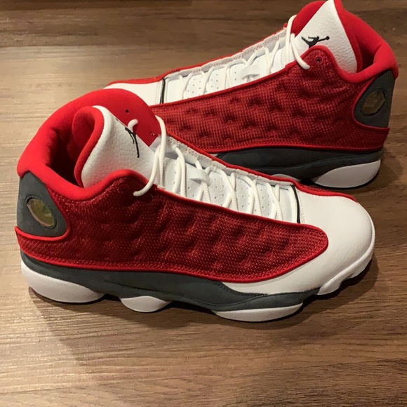 Nike Air Jordan Retro 13 Gym Red Flint US 9.5 New - Picture 9 of 12